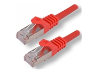MCL CAT 7 S/FTP LSZH Patch cable – 10m Red