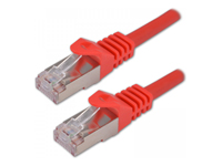 MCL CAT 7 S/FTP LSZH Patch cable – 15m Red