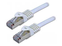 MCL CAT 7 S/FTP LSZH Patch cable – 15m White