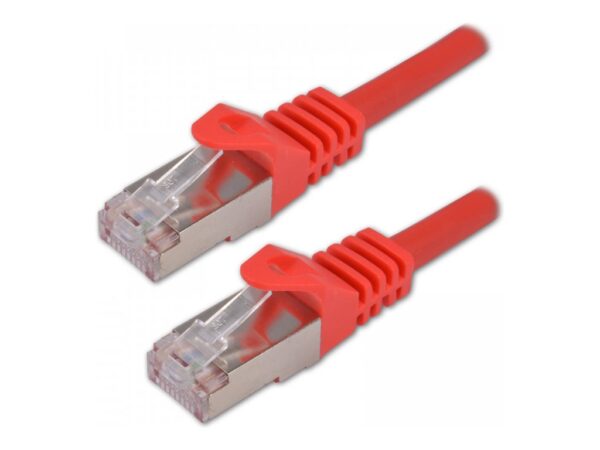 MCL CAT 7 S/FTP LSZH Patch cable – 20m Red