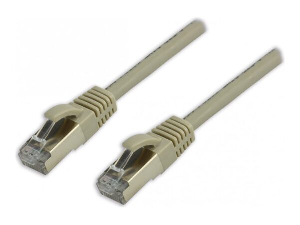 MCL CAT 8.1 S/FTP LSZH Patch cable – 0.5m Grey
