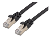 MCL CAT 8.1 S/FTP LSZH Patch cable – 2m Black