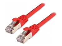 MCL CAT 8.1 S/FTP LSZH Patch cable – 5m Red