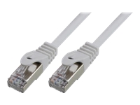 MCL CAT6A S/FTP LSZH Patch cable – 0.5m Blue