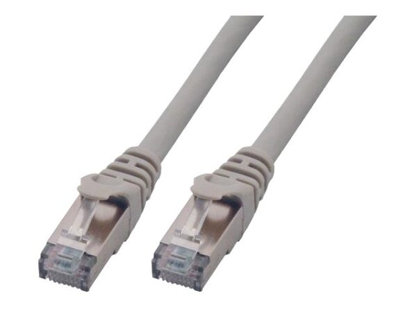 MCL CAT6A S/FTP LSZH Patch cable 1m Grey