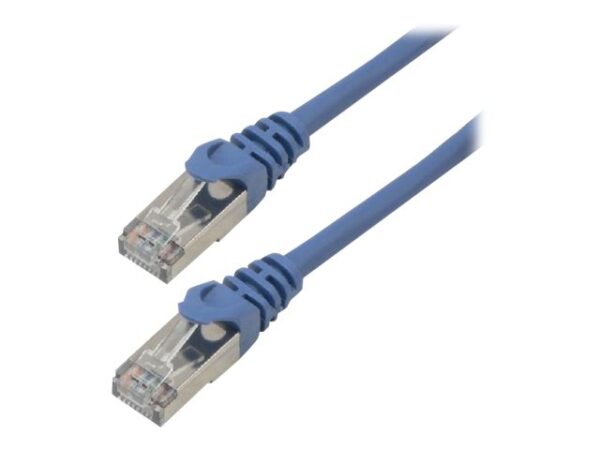 MCL CAT6A S/FTP LSZH Patch cable – 20m Blue