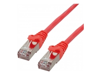 MCL CAT6A S/FTP LSZH Patch cable – 5m Red