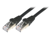 MCL Cordon de brassage RJ45 CAT 6 F/UTP – 50cm Noir
