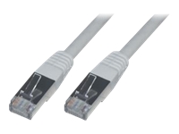 MCL Cordon de brassage RJ45 CAT 6 S/FTP – 2m Gris