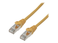 MCL Cordon de brassage RJ45 CAT6 A F/UTP – 5m Jaune
