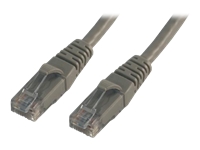 MCL Cordon de brassage RJ45 CAT6 A U/UTP – 1m Gris
