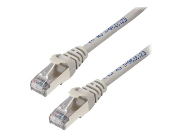 MCL FCC6ABM-20M – Câble réseau RJ45 cuivre CAT 6A F/UTP – 20m Gris