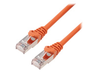 MCL FCC6ABM-5M/O – Câble réseau RJ45 cuivre CAT 6A F/UTP – 5m Orange