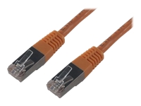 MCL FCC6BM-0.5M/O – Câble réseau RJ45 cuivre CAT 6 F/UTP – 0.5m Orange
