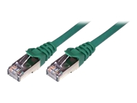 MCL FCC6BM-20M/V – Câble réseau RJ45 cuivre CAT 6 F/UTP – 20m Vert