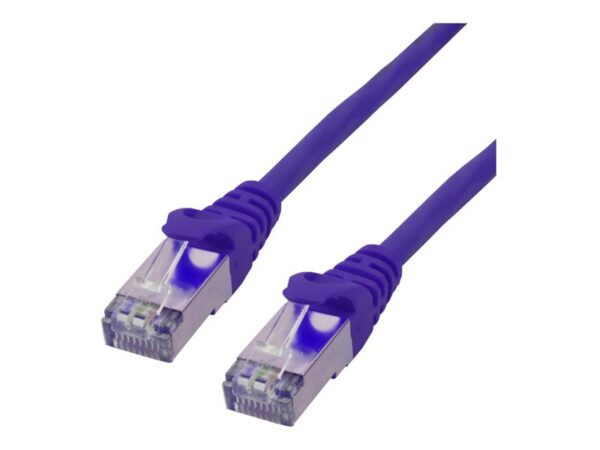 MCL FCC6BM-20M/VI – Câble réseau RJ45 cuivre CAT 6 F/UTP – 20m Violet