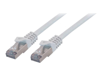 MCL FTP6-0.3M/W – Câble CAT 6 RJ45 F/UTP – 0.3m Blanc