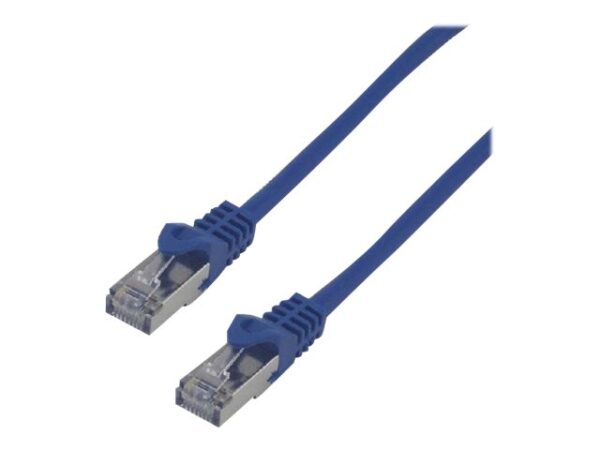MCL FTP6-0.5M/B – Câble CAT 6 RJ45 F/UTP – 0.5m Bleu