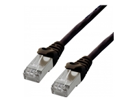 MCL FTP6-0.5M/N – Câble CAT 6 RJ45 F/UTP – 0.5m Noir