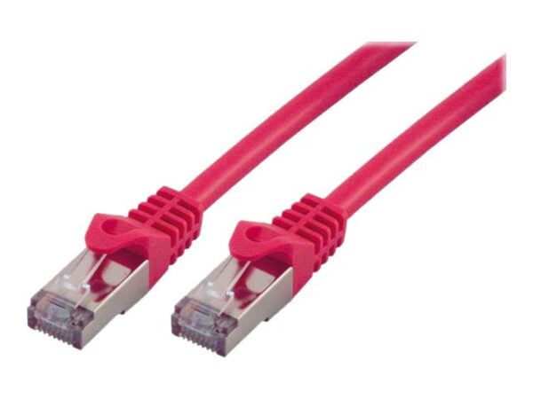 MCL FTP6-2M/R – Câble CAT 6 RJ45 F/UTP – 2m Rouge