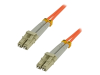 MCL Jarretière optique OM2 duplex multimode 50/125 – LC / LC 2m BOX