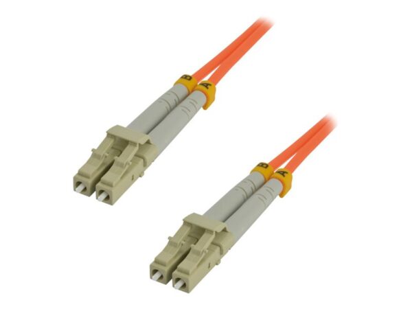 MCL Jarretière optique OM2 duplex multimode 50/125 – LC / LC-5m BOX