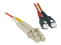 MCL Jarretiere optique OM2 duplex multimode 50/125 – SC / LC 2m