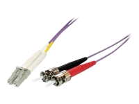 MCL Jarretière optique OM3 duplex 50/125 multimode – ST / LC 2m