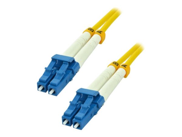 MCL Jarretière optique OS2 duplex monomode 9/125 – LC / LC 2m BOX