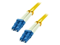 MCL Jarretière optique OS2 duplex monomode 9/125 OD 2 – LC / LC 1m