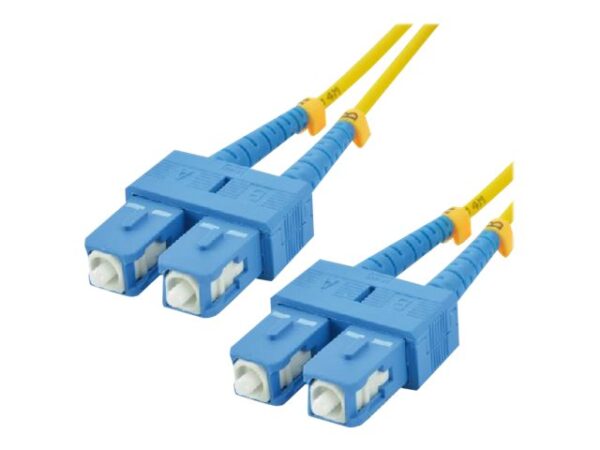 MCL Jarretière optique OS2 duplex monomode 9/125 OD 2 – SC / SC 3m