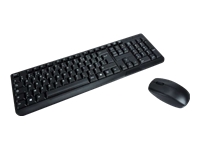MCL Kit clavier souris sans fil – Noir