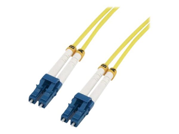 MCL LC/LC duplex singlemode 9/125 OS2 optical fiber – 1.5m