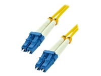 MCL LC/LC duplex singlemode 9/125 OS2 optical fiber – 50m