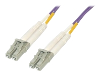 MCL LC/LC Multimode duplex 50/125 OM3 optical fiber – 10m