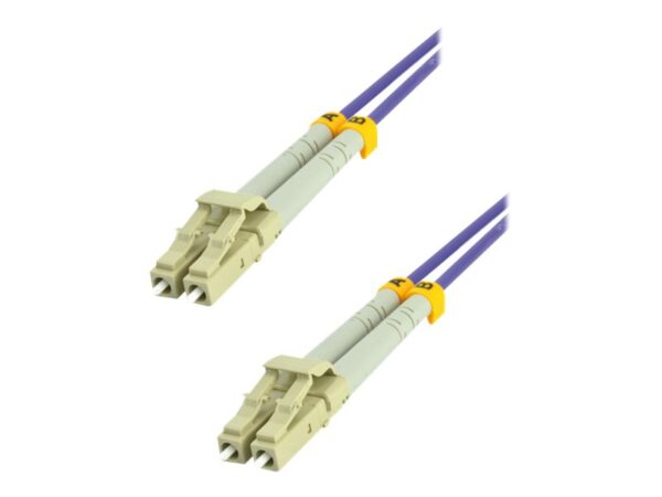 MCL LC/LC Multimode duplex 50/125 OM4 optical fiber – 25m