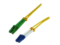 MCL LCAPC/LC duplex singlemode 9/125 OS2 optical fiber – 3m