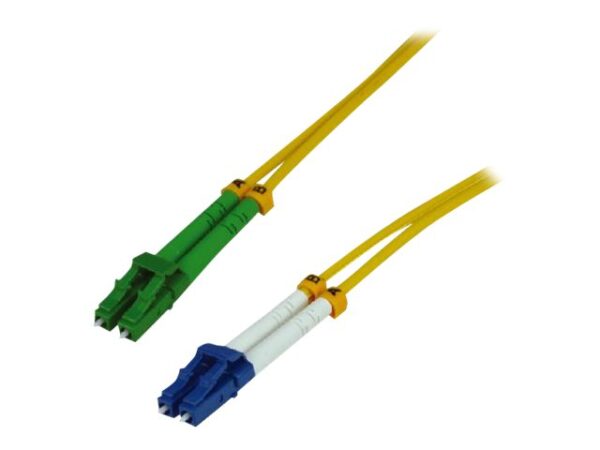MCL LCAPC/LC duplex singlemode 9/125 OS2 optical fiber – 5m