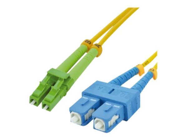 MCL LCAPC/SC duplex singlemode 9/125 OS2 optical fiber – 2m