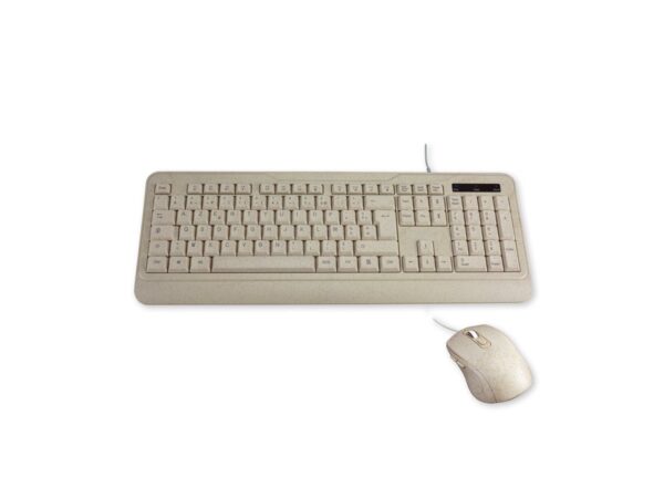 MCL MP3A99AACK2012BIB – Kit clavier + souris filaire en bioplastique French AZERTY