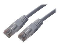 MCL network cable CAT 5e RJ45U / UTP – 0.5m Grey