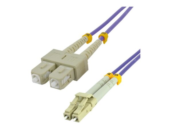 MCL SC/LC Multimode duplex 50/125 OM4 optical fiber – 20m