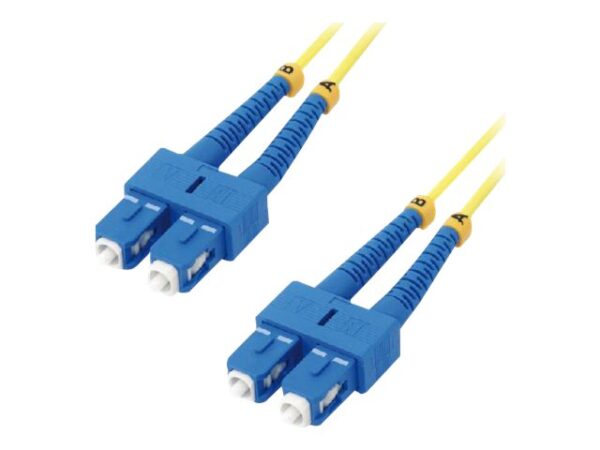 MCL SC/SC duplex singlemode 9/125 OS2 optical fiber – 1m