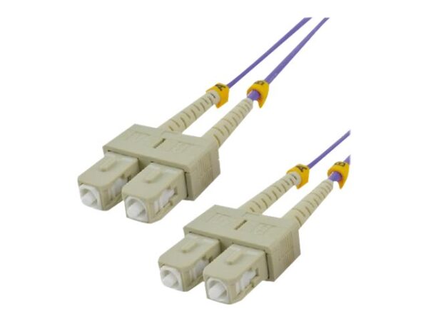 MCL SC/SC Multimode duplex 50/125 OM4 optical fiber – 15m