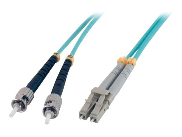 MCL ST/LC Multimode duplex 50/125 OM3 optical fiber – 10m