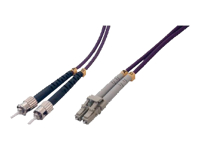 MCL ST/LC Multimode duplex 50/125 OM4 optical fiber – 2m
