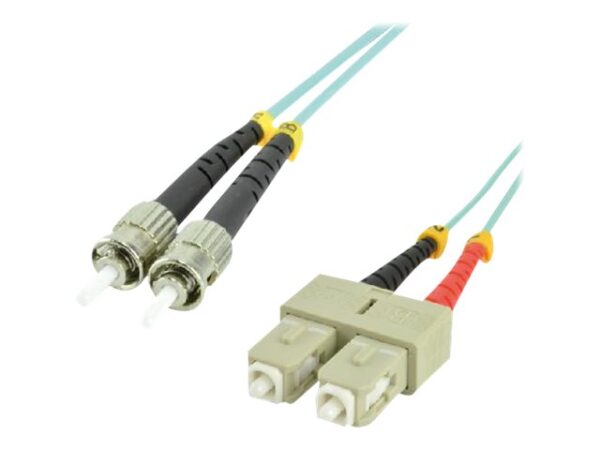 MCL ST/SC Multimode duplex 50/125 OM3 optical fiber – 3m