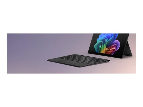 MICROSOFT Surface – Bndle Keybrd Flex + Pen2 – Typecover Flex + Stylet – Trackpad – Srfc Pro 8/9/10/11 – Copilot Rdy – AZERTY – Noir