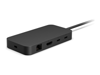 MICROSOFT Surface – Dock 4 – Station d’accueil – 2 x USB4 – 1 x USB-A 3.2 – 1 x GigE – 2 x DisplayPort – 100W – Noir