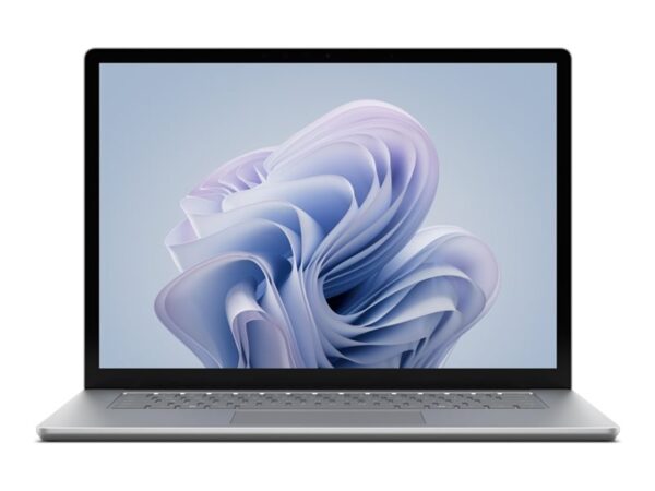 MICROSOFT Surface Laptop 6 – Intel Core Ultra 5 135H – 15p – 16Go – 256Go – W11P – Platine – PC – Ordinateur Portable – AZERTY